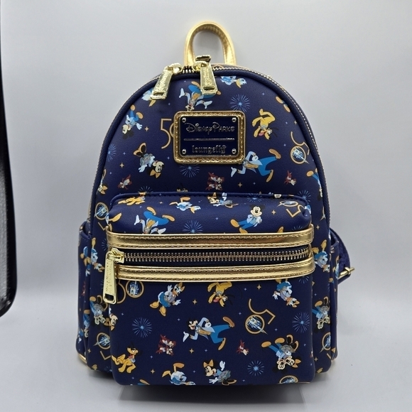 Loungefly Walt Disney World 50th Anniversary Celebration Backpack main image 8